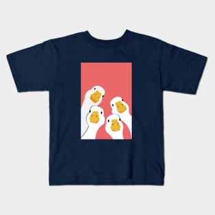 silly goose club Kids T-Shirt